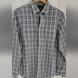 Banana Republic Black/Grey Long Sleeve